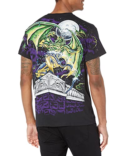 Liquid Blue Men's Fantasy Gargoyle All Over Print T-Shirt2
