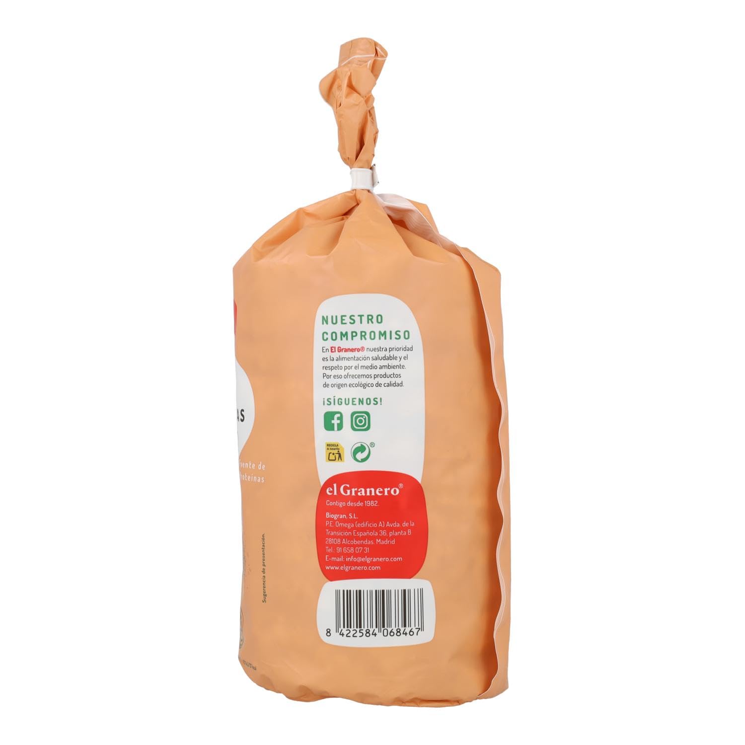 Granero Tortitas De Arroz Y Lentejas Bio 115 Gr Bolsa De 115 Gramos 115 ml