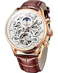 Z:White Dial&Brown Leather