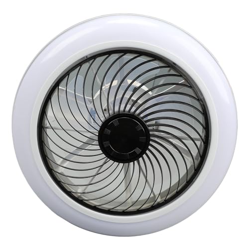 aqxreight Luz de Ventilador de Techo con Viento de Seis Engranajes Ventilador de Techo Moderno Moderno de Montura Moderna y Moderna para Dormitorio, Sala de Estar, Comedor y Eficiencia y