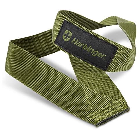 Harbinger Olympic Single-Loop Nylon Weightlifting Straps Cover