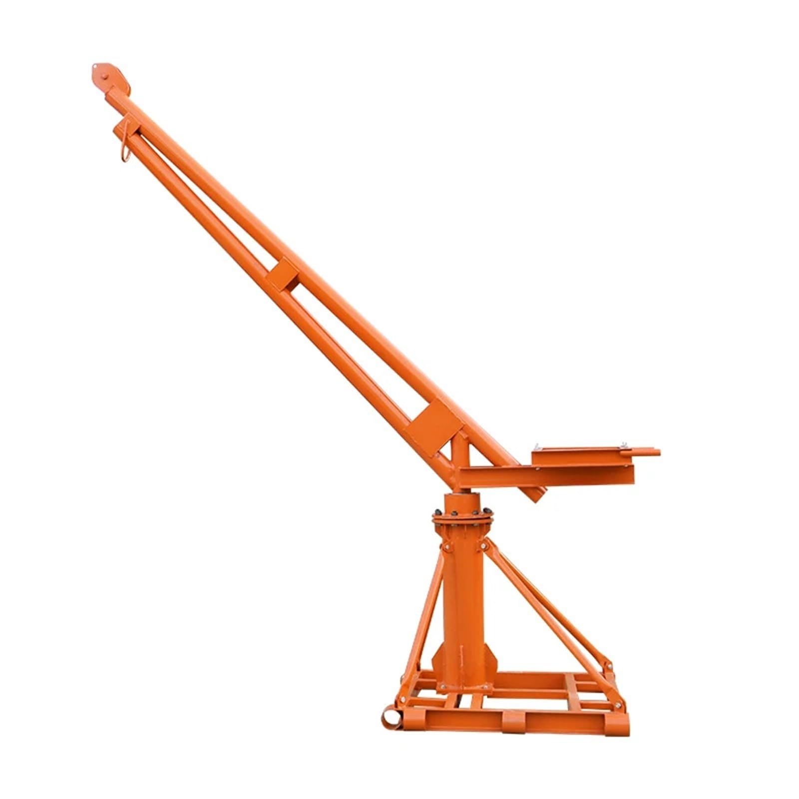 Paranco a Leva Elettrico Gru montata su camion durevole Frizione elettrica Piccolo paranco di sollevamento Mini gru elettrica portatile con braccio di sollevamento(B 60m 500kg)