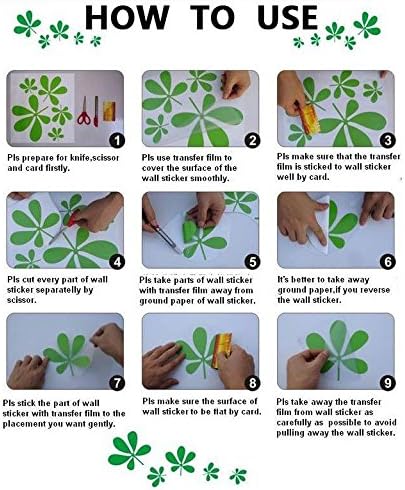 Miniatura 6 de 54 calcomanías de pared con diseño de panda, removibles, de vinilo, para cuarto de bebé, niños, niñas, decoración de pared