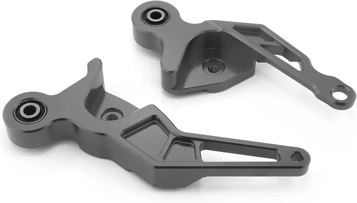 HEINMO Motorcycle Xmax Lowering Links Rear Suspension Shock Absorber Adjust Bracket For Yama' Xmax 125 250 300 400 Xmax250 Xmax300 2017-2023 2024 Absorber Extension (Gray)