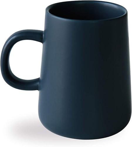 Taza de café, taza de café de cerámica mate, taza de té para bebidas frías y calientes para la oficina y el hogar, adecuada para lavavajillas,