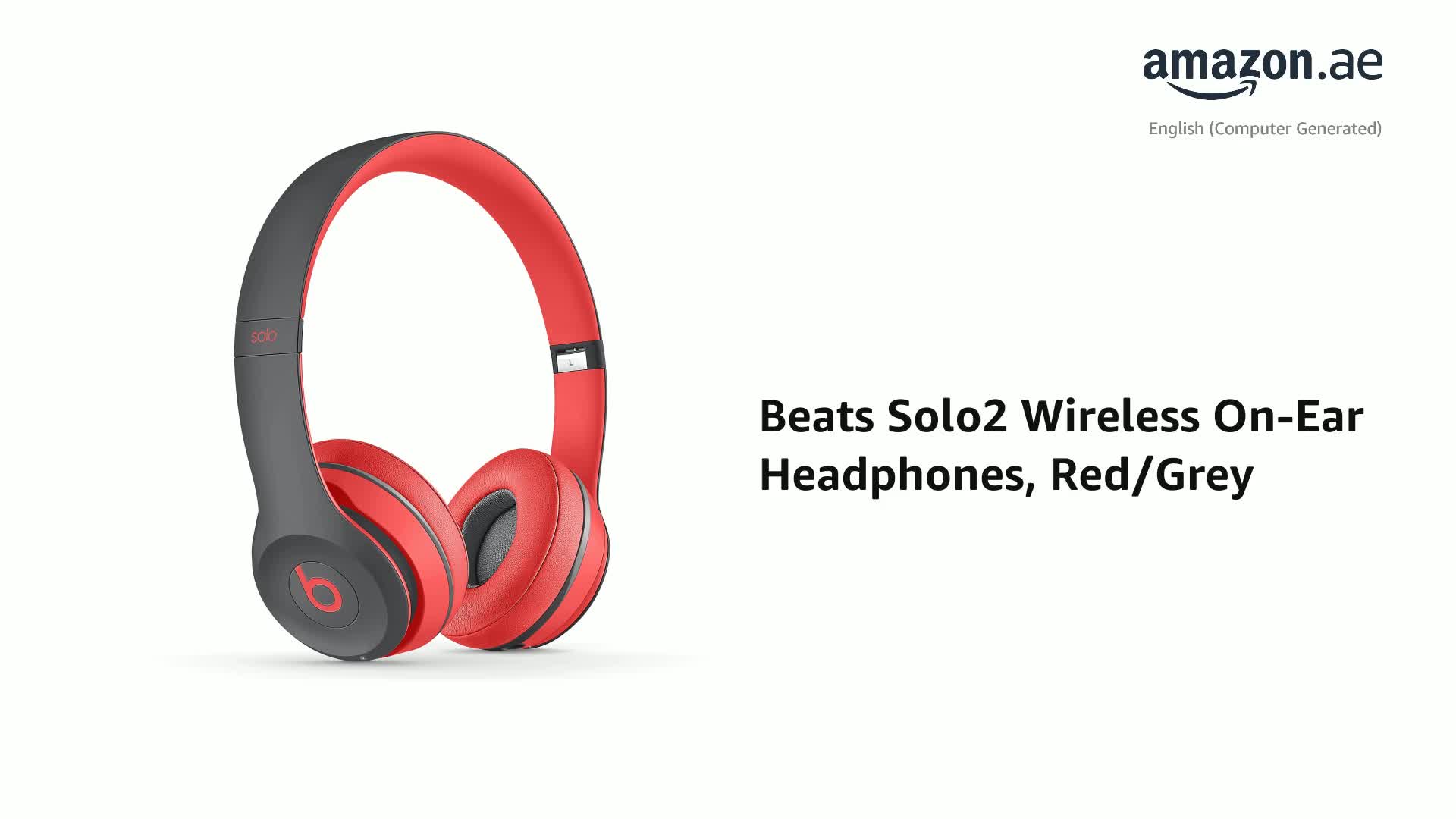 Beats by Dr. Dre Solo2 Wireless On-Ear Headphones, Active 