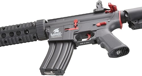 Miniatura 6 de Lancer Tactical Gen 2 M4 SD AEG Airsoft polímero de nailon con batería y cargador (alto fpsfps bajos)