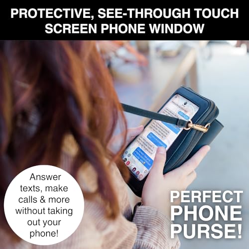Image of Save The Girls Cell Phone Purse (Captiva) - Touch Screen Women's Crossbody Handbags - Cell Phone Purse & Crossbody Phone Case