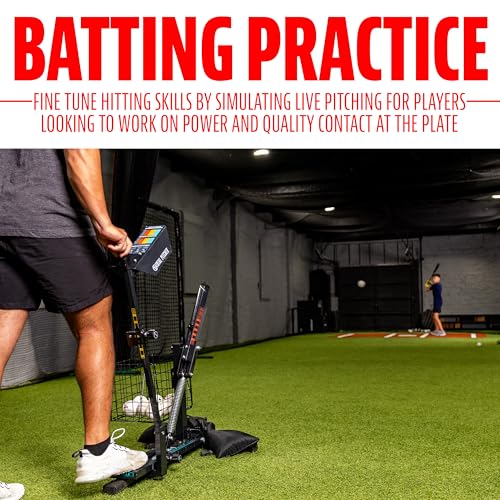 Franklin-Sports-Total-Pitcher-Baseball-Softball-Training-Aid-Pitching-Machine-Ball-Launcher-for-Batting-Fielding-Practice-Spring-Loaded-Portable-Pitching-Machine-for-Backyard-Batting-Cage Franklin Sports Total Pitcher Baseball Softball Training Aid Pitching Machine Ball Launcher for Batting Fielding Practice Spring Loaded Portable Pitching Machine for Backyard Batting Cage