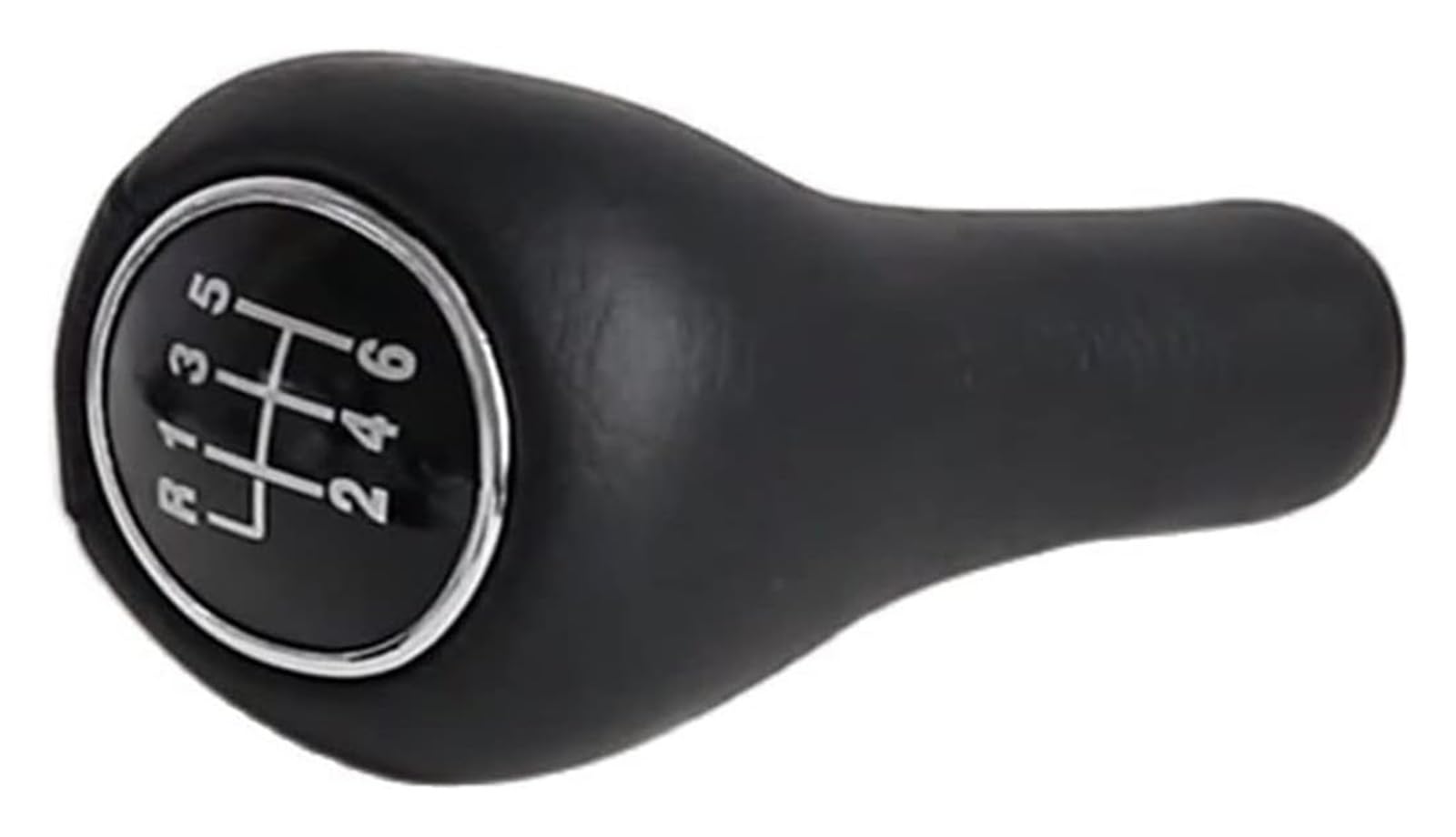 Jsrvqkms 6 Speed Leather Car Gear Knob For Focus Mk1 1998-2005 5 Manual Mt Car Gear Shift Knob(6 Speed Leather)