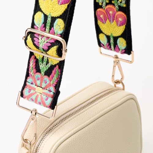 Image of chushui Knit Purse Strap,Replacement Crossbody Wide Adjustable Shoulder Strap for Bag Handbag