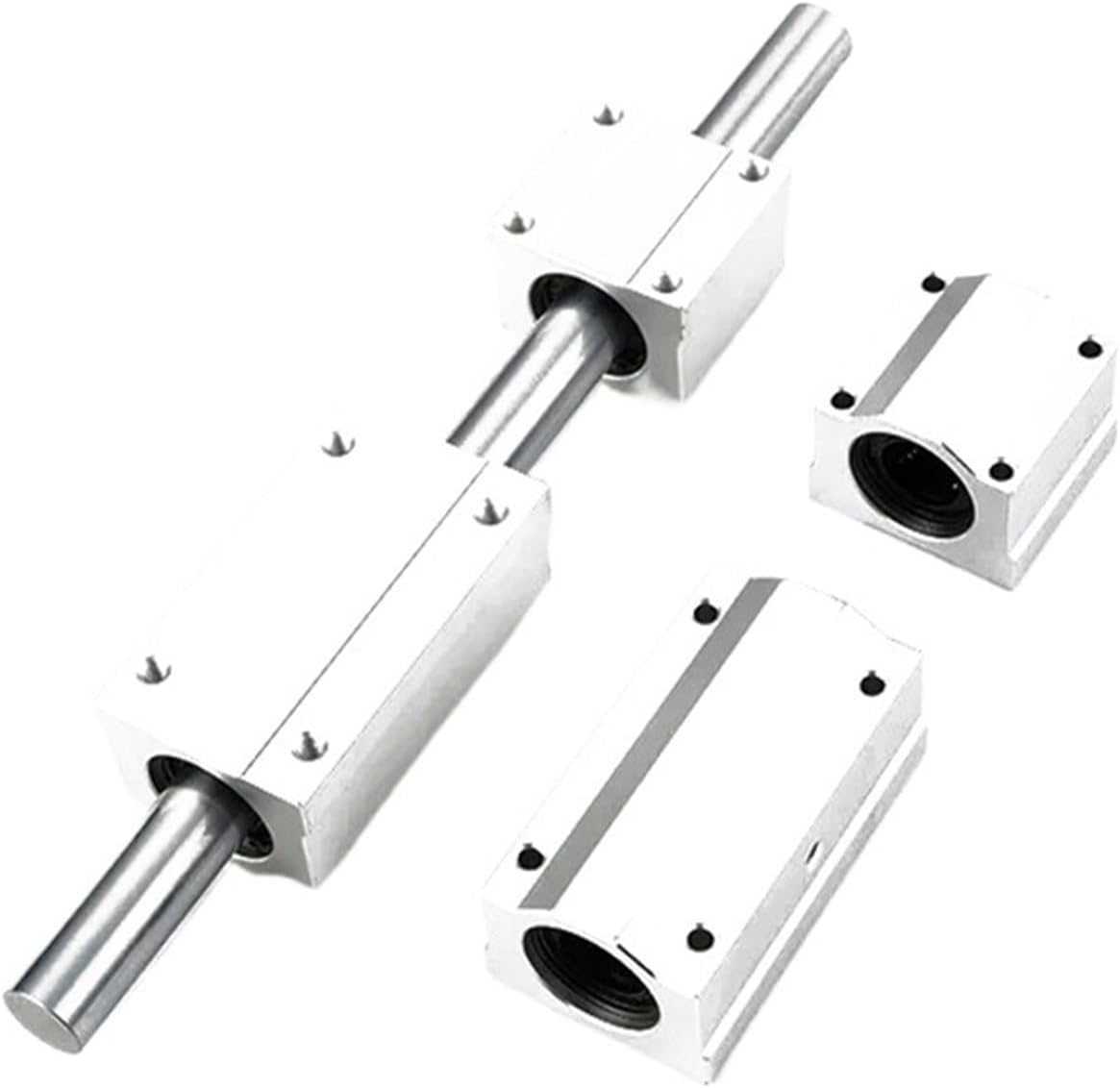 2pcs/Lot SCS8LUU 8mm SCS10LUU SCS12LUU SCS13LUU SCS16LUU 12mm Linear Ball Bearing Block Router 3D Printer Shafts Rod Parts(SCS12LUU)