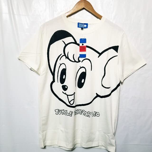 Amazon.co.jp: ジャングル大帝 レオ 半袖 Tシャツ 手塚治虫 ワールド L 