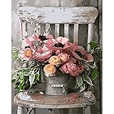 Tangbr Paint by Numbers for Adults, DIY Acrylic Painting by Numbers Flowers Kits on Canvas Without...