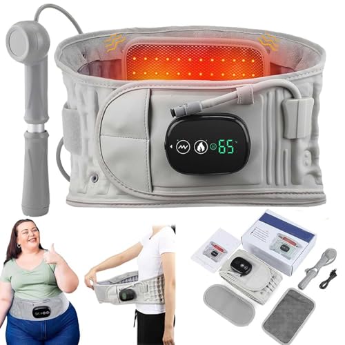 Lupps Rückengürtel, Lupps 3-in-1 Rückengürtel – Kabellose Heizung & 6D-Vibrationsmassage, 3-stufig einstellbare Rückenstütze mit LED-Anzeige, Stress abbauen und wahre Entspannung erleben Lupps Rückengürtel, Lupps 3-in-1 Rückengürtel – Kabellose Heizung & 6D-Vibrationsmassage, 3-stufig einstellbare Rückenstütze mit LED-Anzeige, Stress abbauen und wahre Entspannung erleben