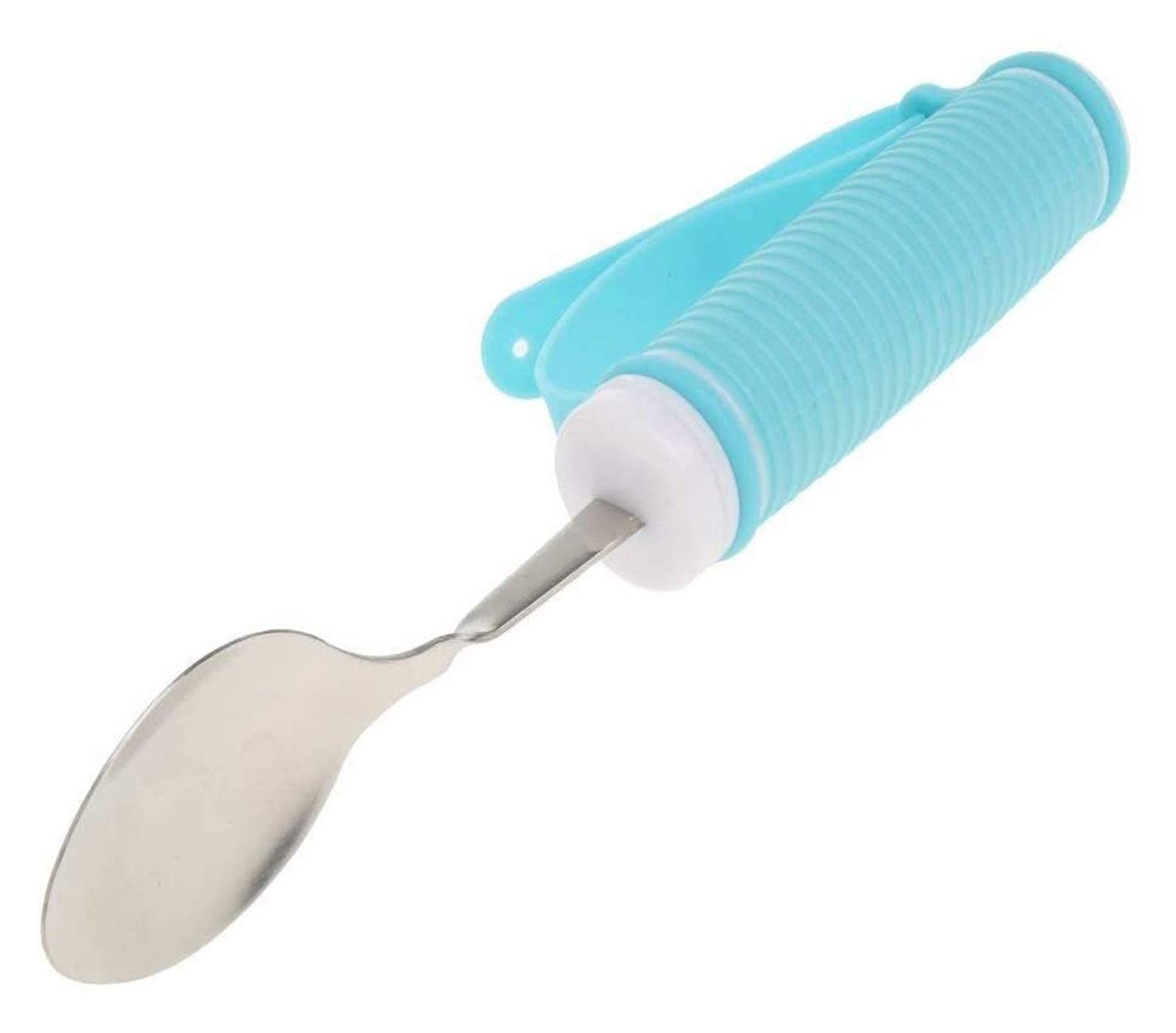 Vajilla Antivibración, Tenedor - Cubiertos Flexibles con Cinturón de Mano - Utensilios Adaptables for Ancianos, Parkinson, Artritis y Discapacidades 1014/793 /534 (Size : Fork)