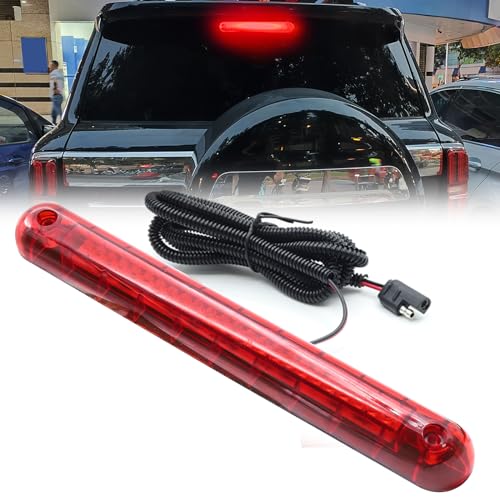 Ygmyland High Level LED Brake Lamp - Universal Red, 24 LED, Car High Mount Third Brake Stop Tail Light, 1Pcs