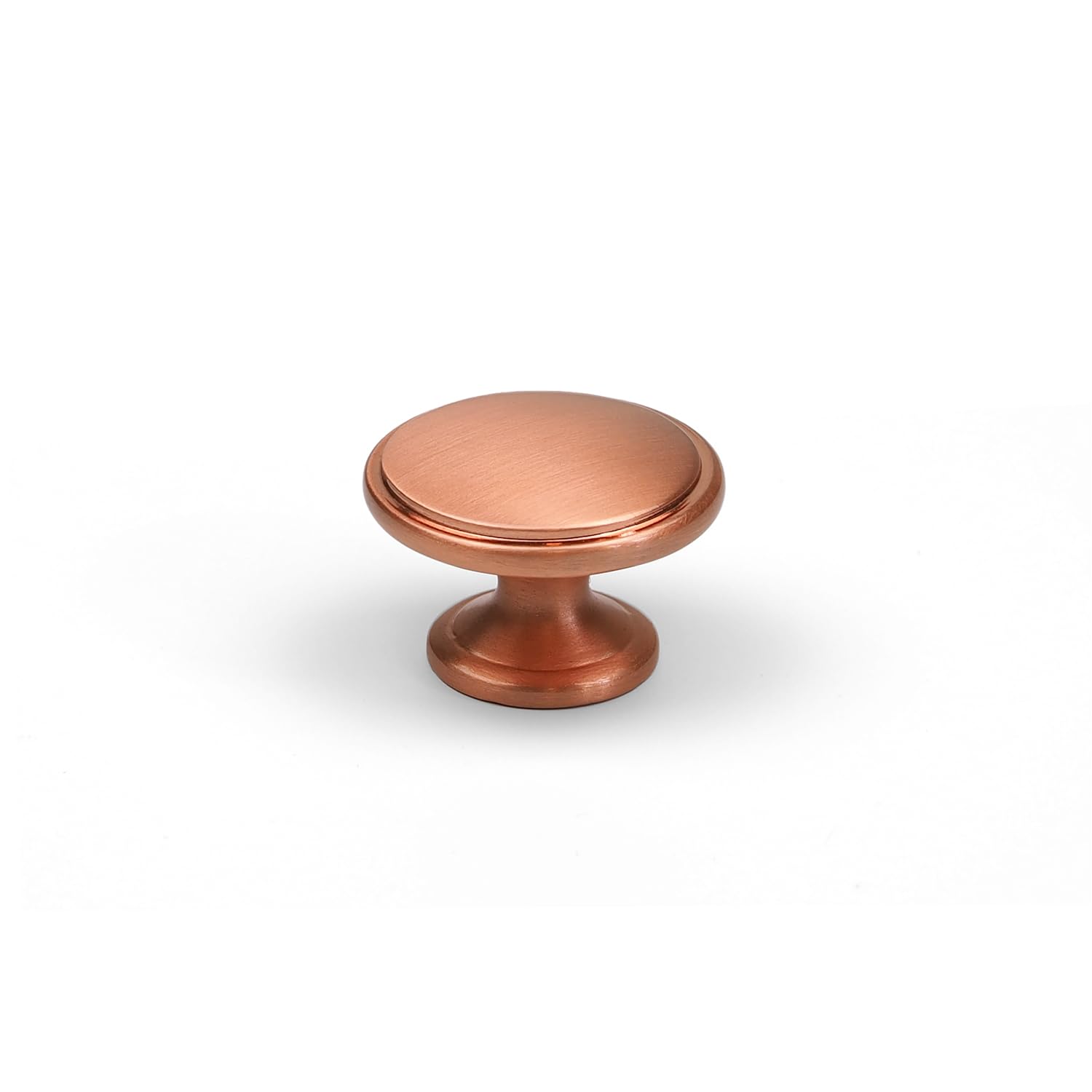 10x Copper Cabinet Knobs 32mm Rose Gold Kitchen Cupboard Drawer Door Pull Handle