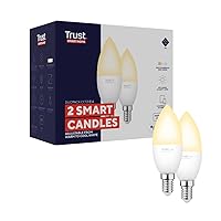 Trust WiFi E14 Lampadina Smart Multicolore, Compatibile con Alexa e Google Nest