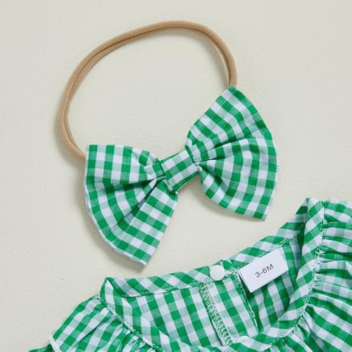 My First Christmas Baby Girl Outfit Newborn Santa Smocked Bubble Romper Christmas Tree Bodysuit Cute Xmas Clothes3