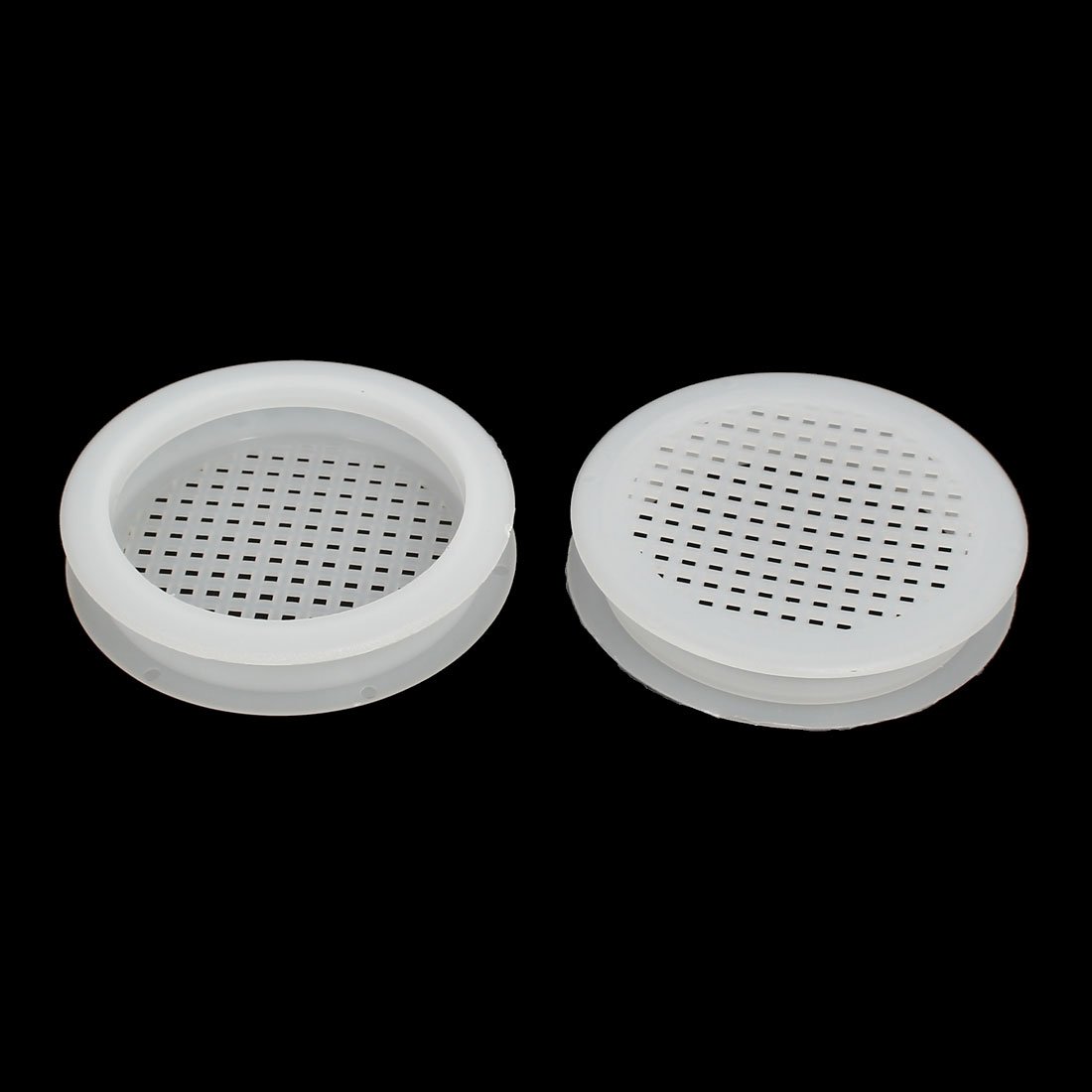 Sourcingmap Furniture Cupboard 10mm Round Perforated Mesh Plastic Air Vents Louver Ventilation 15pcs - Image 2