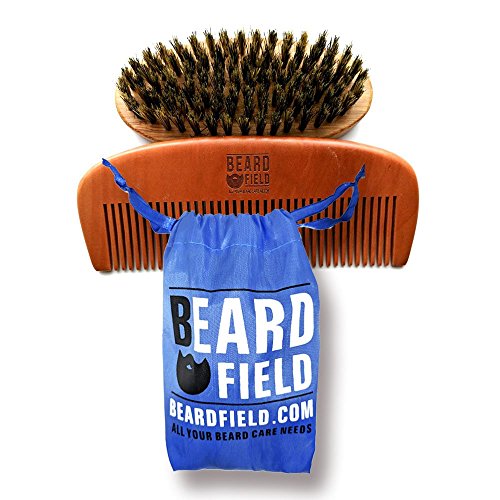 Best Bristle Beard Brush and Beard Comb kit NEW! - Ideal gift for the Bearded Man ?