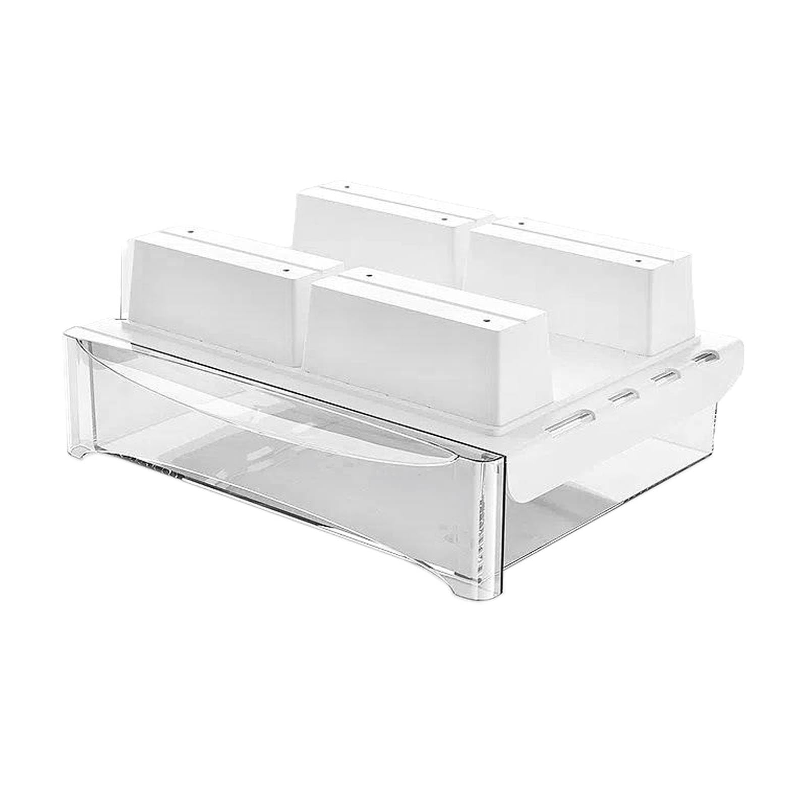 Schublade Unter Schreibtisch, Schreibtisch Organizer Schubladen, Herausschiebbare Schreibtischschubladenbefestigung, Schreibtischzubehör und Arbeitsbereiche WhiteB,34cm/13.2in