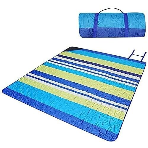KouRy Beach Blanket, Picnic Blanket Waterproof Sandproof Durable, Outdoor Blanket Picnic with Waterproof Backing, Suitable for Camping, Outdoor Festivals, Beach (Color : A)