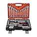 Produktbild HMULTI Steckschlüssel-Satz 61 Teile/Satz Schraubenschlüssel Auto Schiffsmaschine Reparatur Service Werkzeugsatz Mit Hochleistungsratsche 61 Teile/Satz