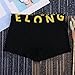BaronHong Tomboy Masc Studs Lesbian Boxer Briefs Neutral Fashion Breathable Cotton Underwear(3-pack(A),M)