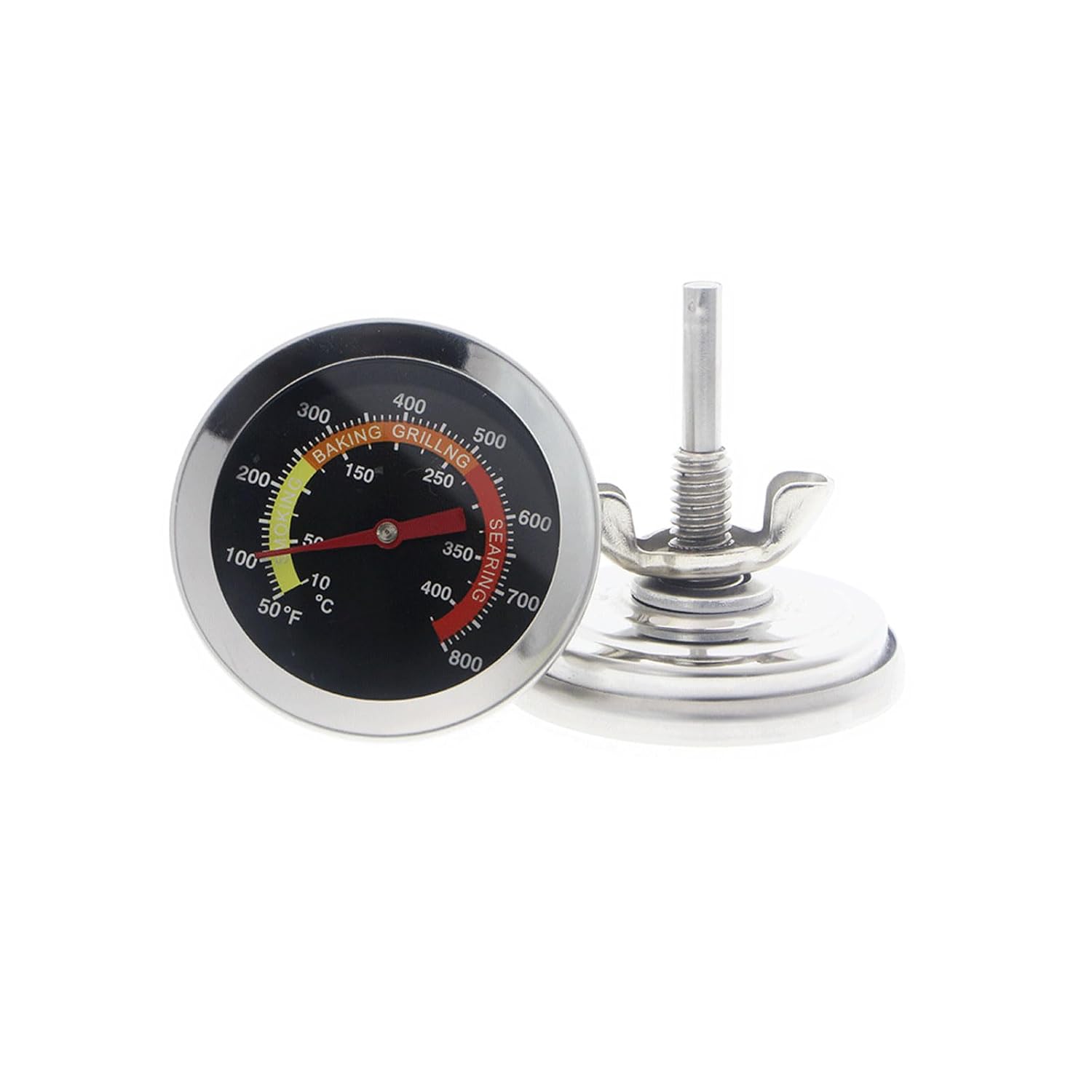 YAFIYGI 1PCS Grill Thermometer for Outside Grill Lid Grill