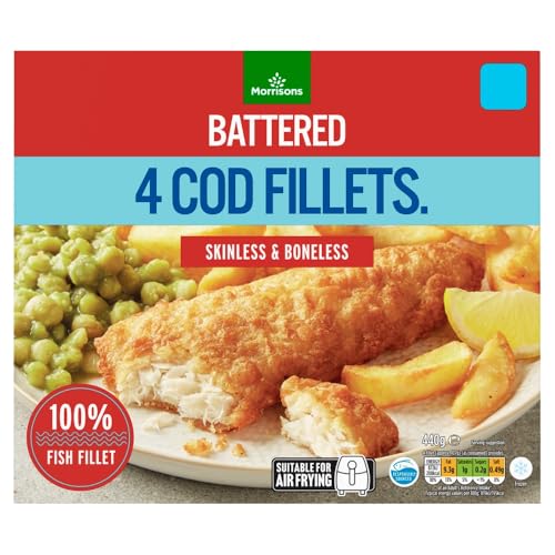 Morrisons Battered Cod 440g