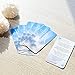 Juvale Celebration of Life Prayer Cards for Memorial, Bereavement Poem Funeral Favors (100 Pack)