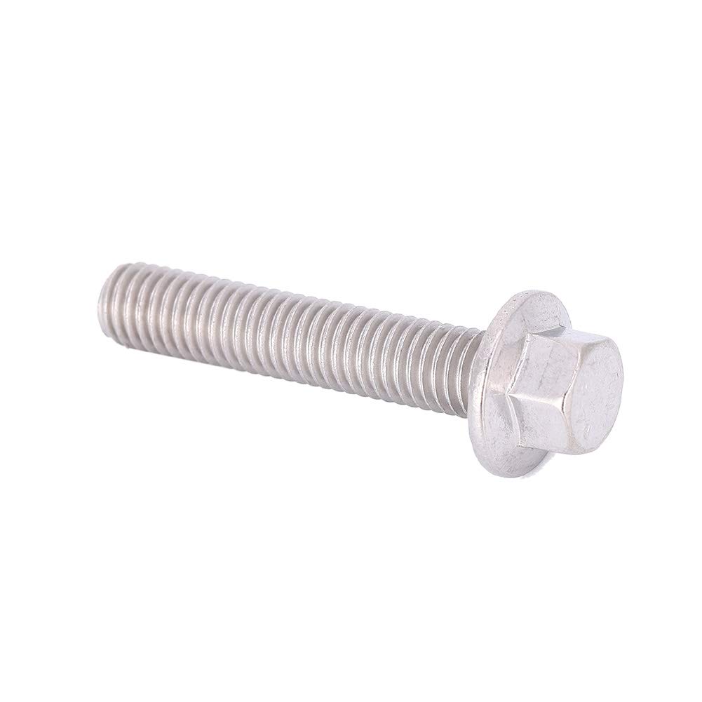 10pcs M8 Stainless Steel Flange Screw - Image 4