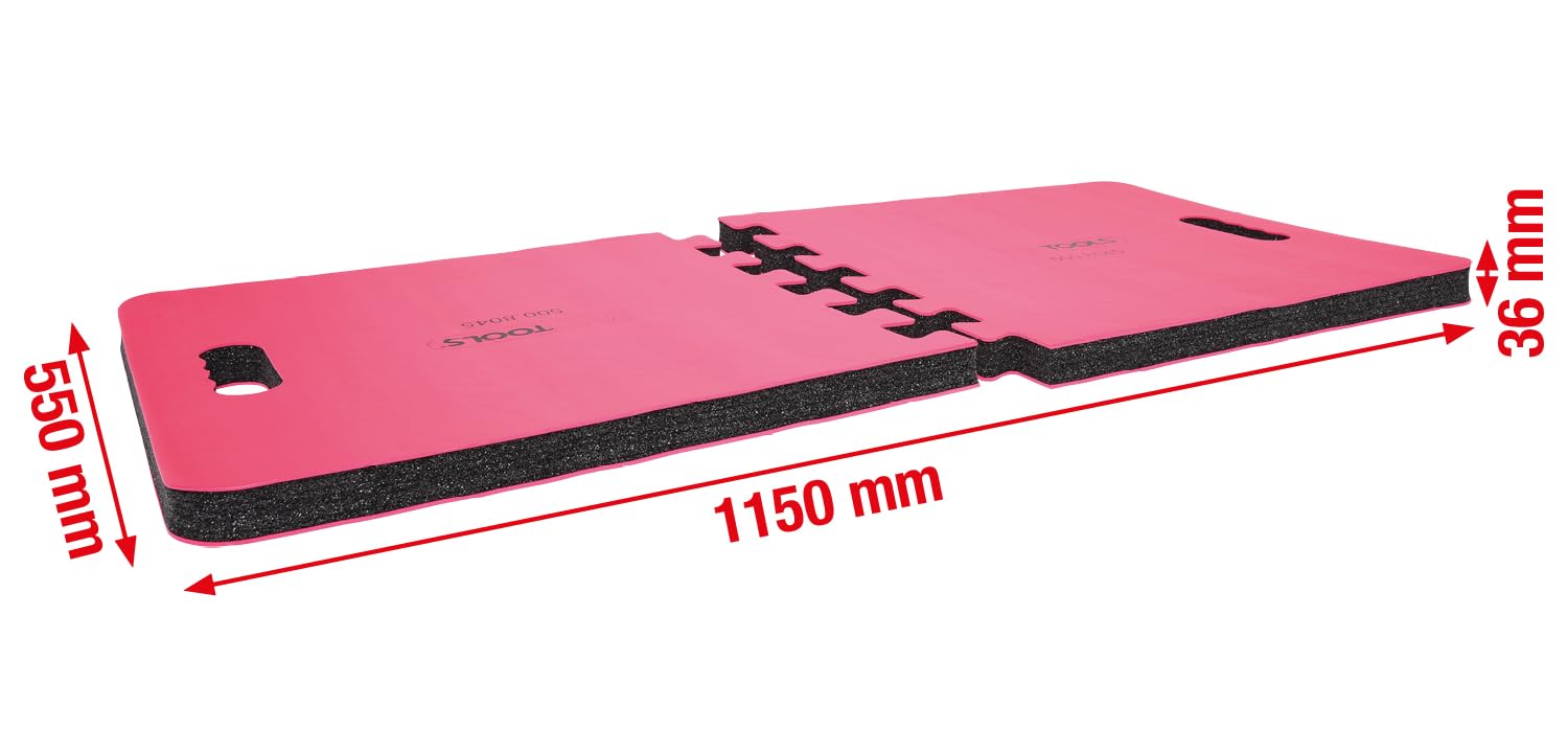 KS Tools 500.8045 - Alfombrilla protectora para mecánicos, grande (tamaño: 1150 x 550 x 36 mm)