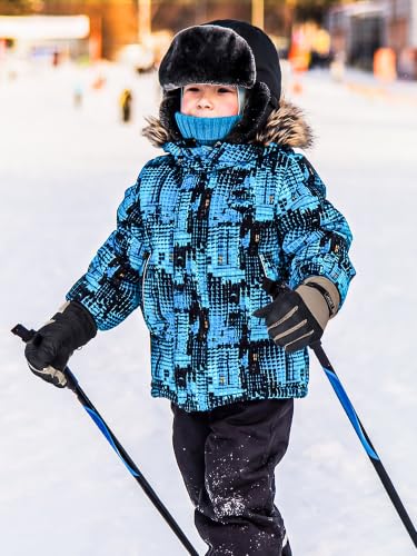 Image of Bencailor 3 Pairs Kids Ski Gloves Children Winter Gloves