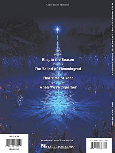 Disney's Olaf's Frozen Adventure: Songs from the Original Soundtrack - Piano, Vocal and Guitar Chords - Image 2
