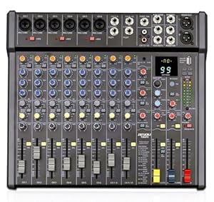 JXSOU T102-FX 14-Kanal DJ Mixer