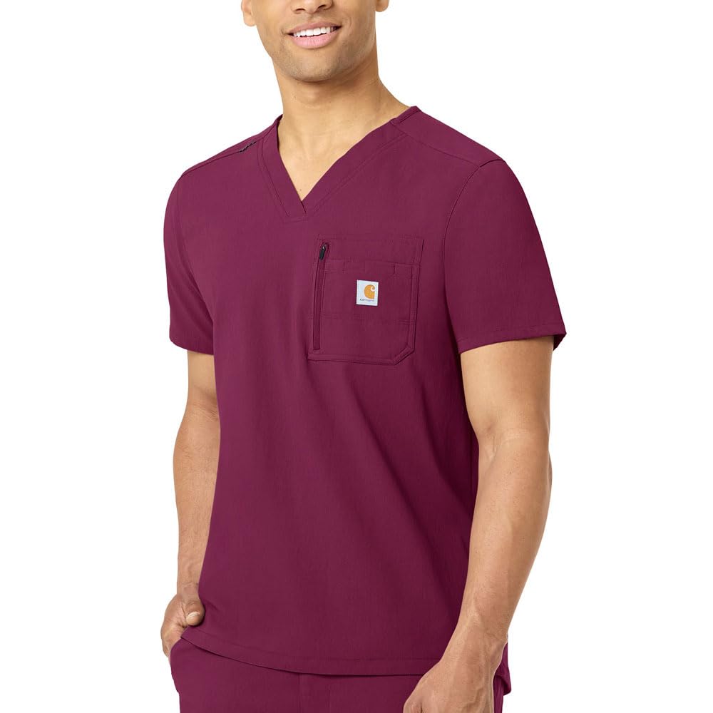 Carhartt Carhartt Medical Haut Médical pour Homme Coupe Moderne Chemise de Brosse médicale Homme (Lot de 1)