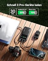 INIU 140W Laptop Power Bank, 27000mAh Schnellladung Externe Handyakkus – Ansicht 2