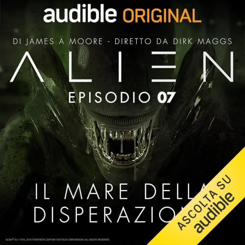 Diseño de la portada del título Alien - Il mare della disperazione 7