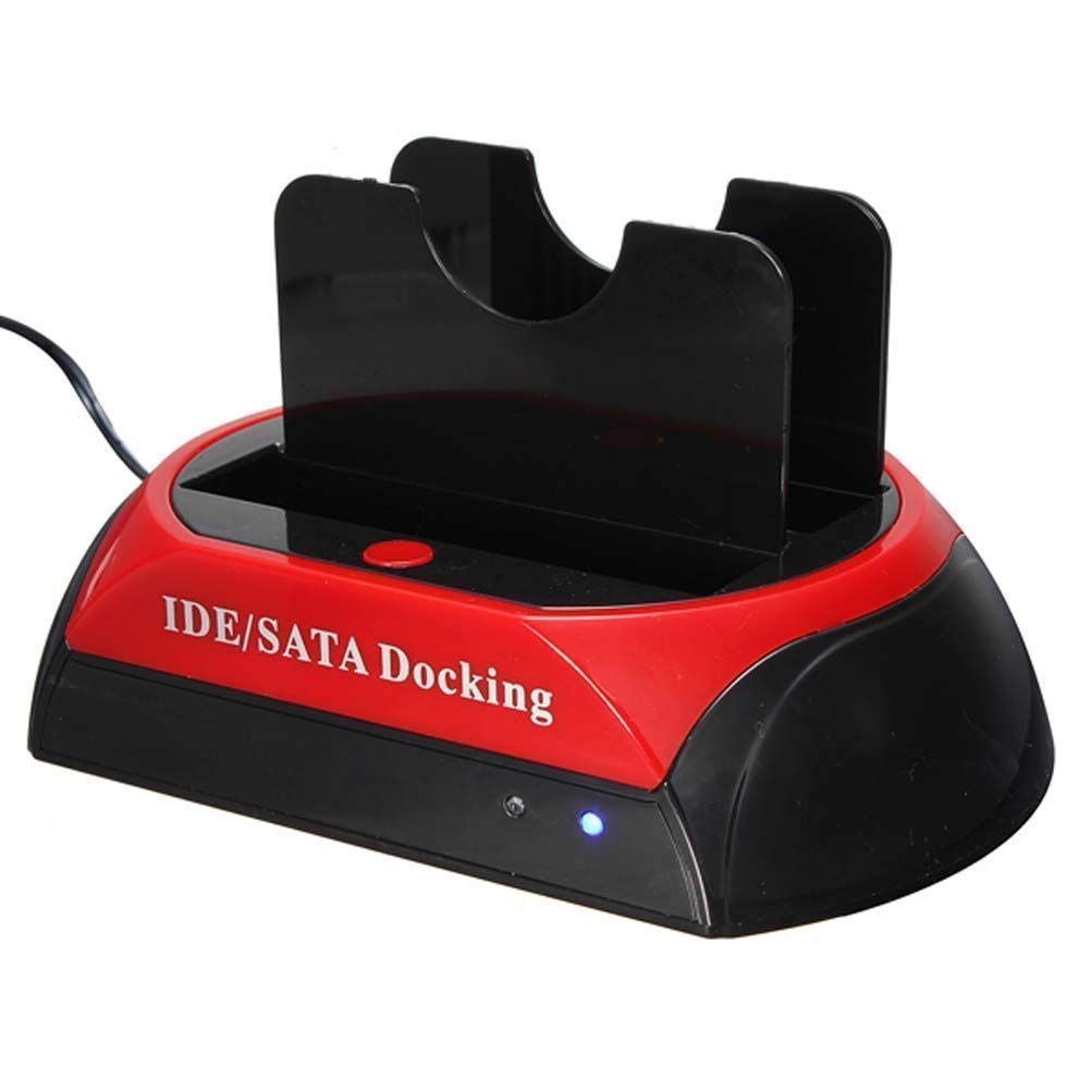 Dual 2.5/3.5in IDE SATA Hdd Hard Drive Disk Dock Docking Station