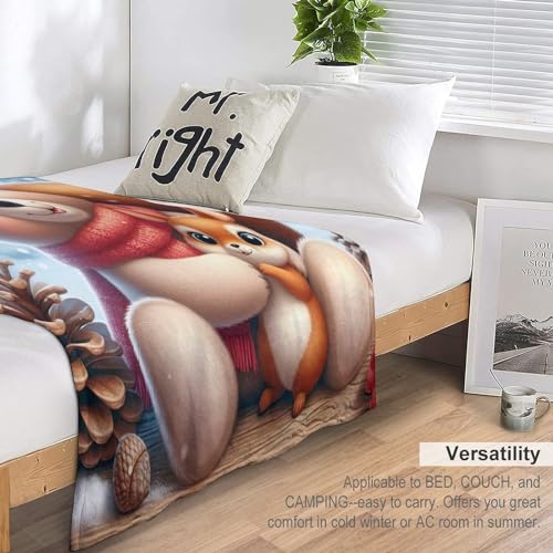 Couverture ours plaid flannel douce chaude lit canapé 130x150 - 7