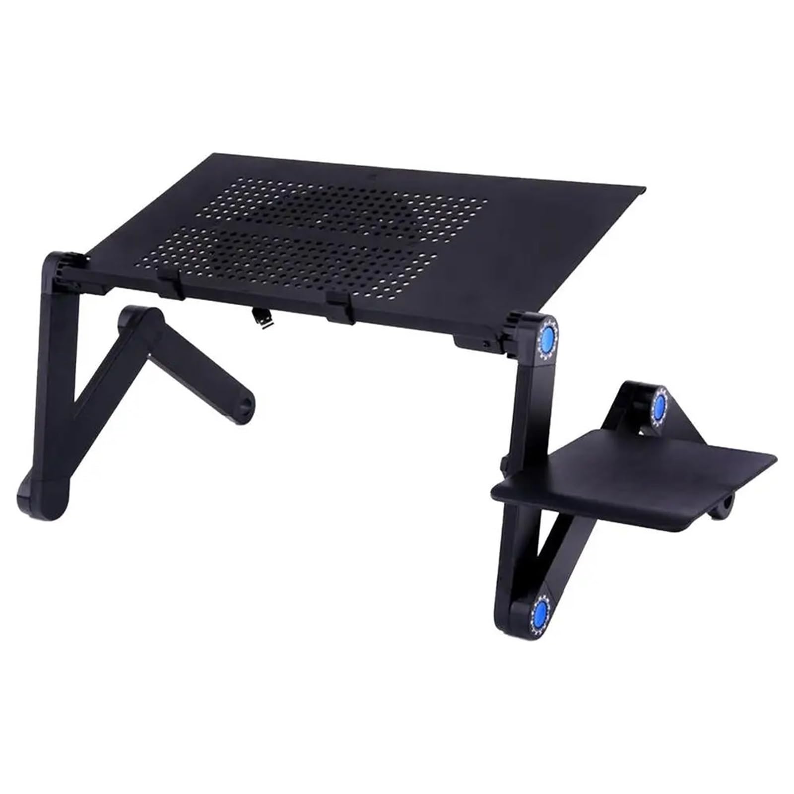 Laptop Cooler Podkładka chłodząca pod laptopa Do Łóżka Składany Stolik Na Tablet Podstawka Do Laptopa Z Podkładką Pod Mysz I Klipsem Antypoślizgowym Do Rysowania Rozkładana Sofa Do Pracy(With Mouse Pa