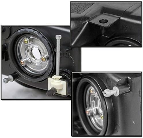 Replacement Chrome Headlights Headlamps For 1999-2004 Jeep Grand Cherokee