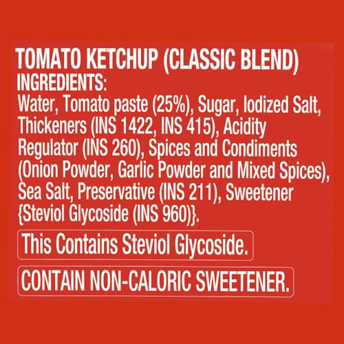Image of Del Monte Tomato Ketchup - Classic Blend, 1 Kg | No MSG |Made By Chef Loved By All (Pack of 2)