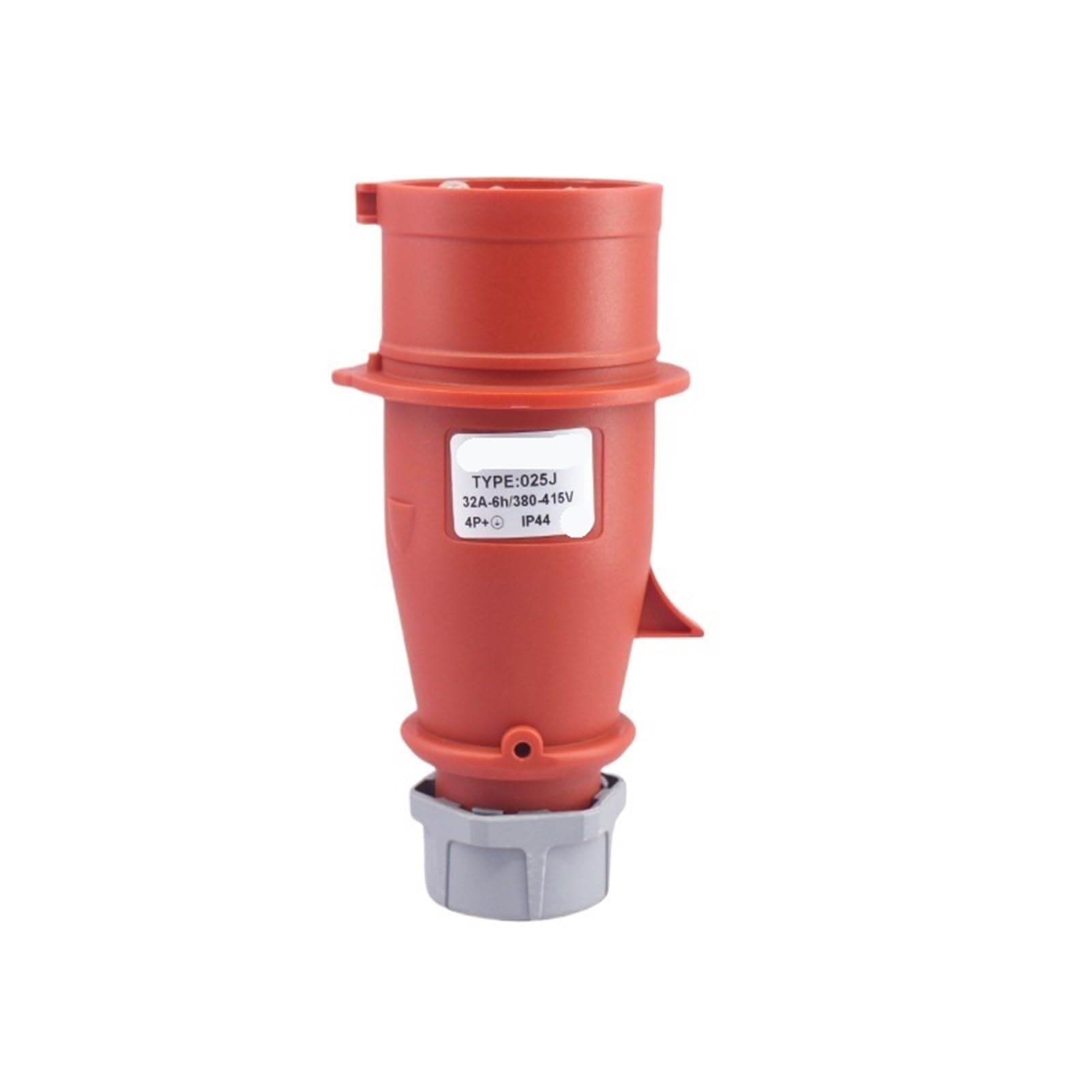 Industrielle Luftfahrt-Steckdose, IP44, wasserdicht, 32 A, 5-adrig, 380 V, Stromanschluss JH025J