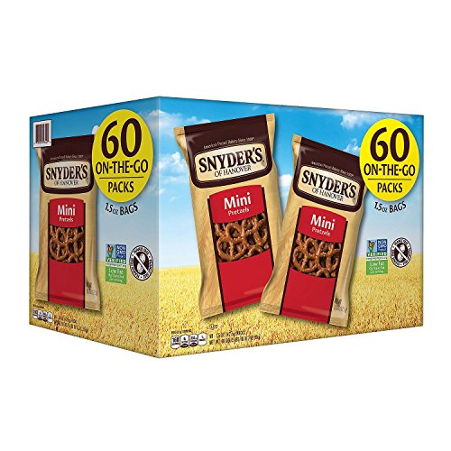 Snyder's Mini pretzels (paquetes de 66-1.5 oz)