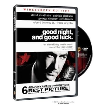 DVD Good Night, Good Luck. Book