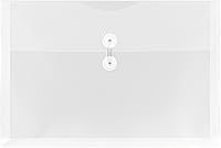 Vista 50 de Fundas de plástico con cierre de botón y cordel para guardar documentos (12 fundas de tamaño carta), de JAM Paper, Gris humo